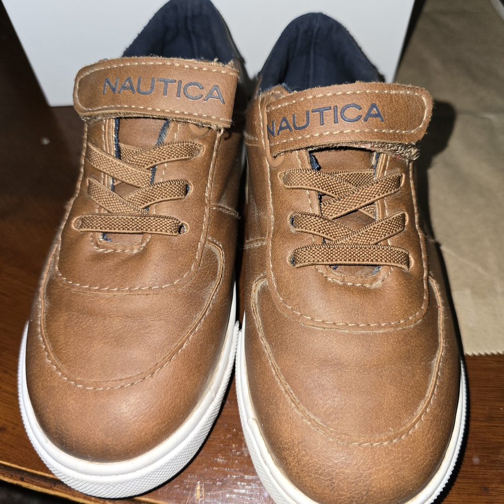 Nautica Kids Brown Boat Shoes